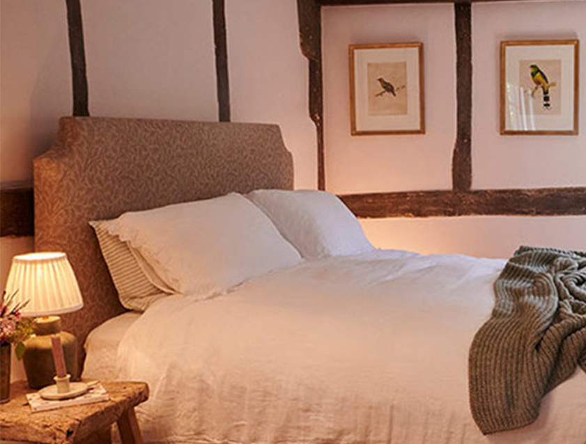 Shoreditch Bed in V&A Drawn to Nature Collection Oak Tree Natural